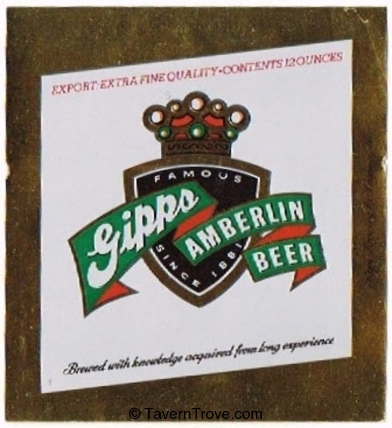 Gipps Amberlin Lager Beer