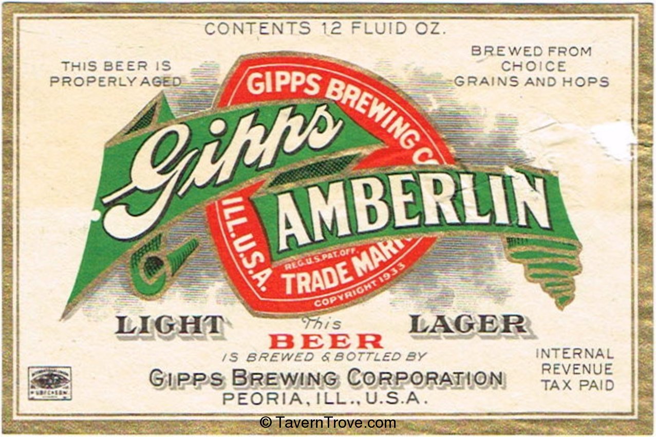 Gipps Amberlin Light Lager Beer