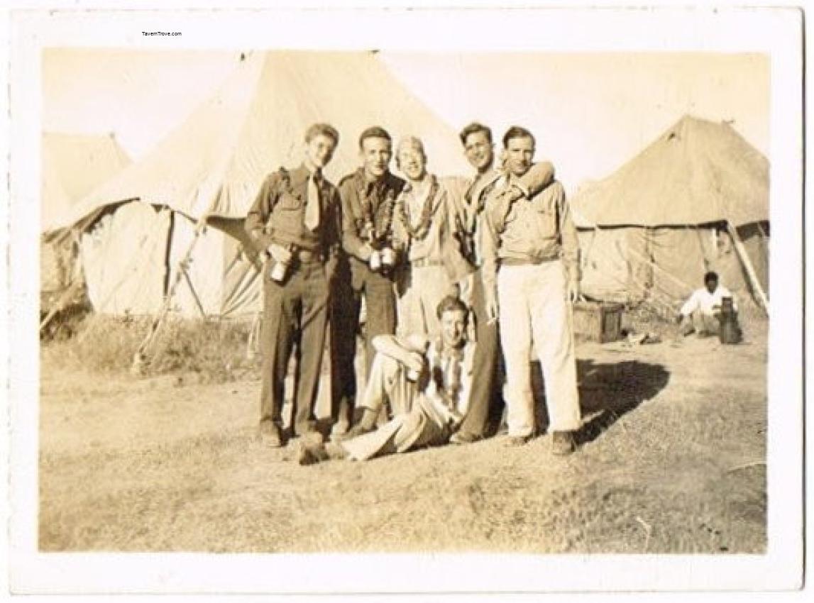 GIs in the Philippines with Budweiser Beer