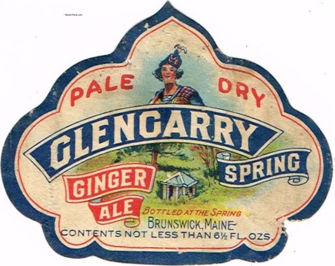 Glengarry Spring Ginger Ale Brunswick Maine