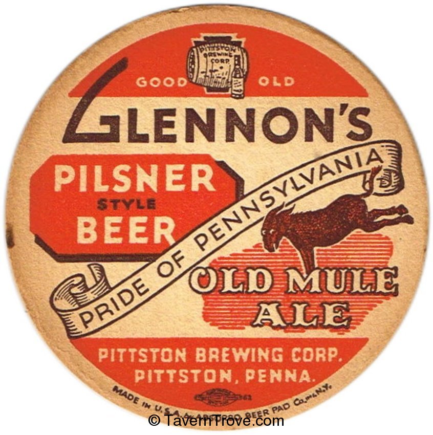 Glennon's Beer/Old Mule Ale