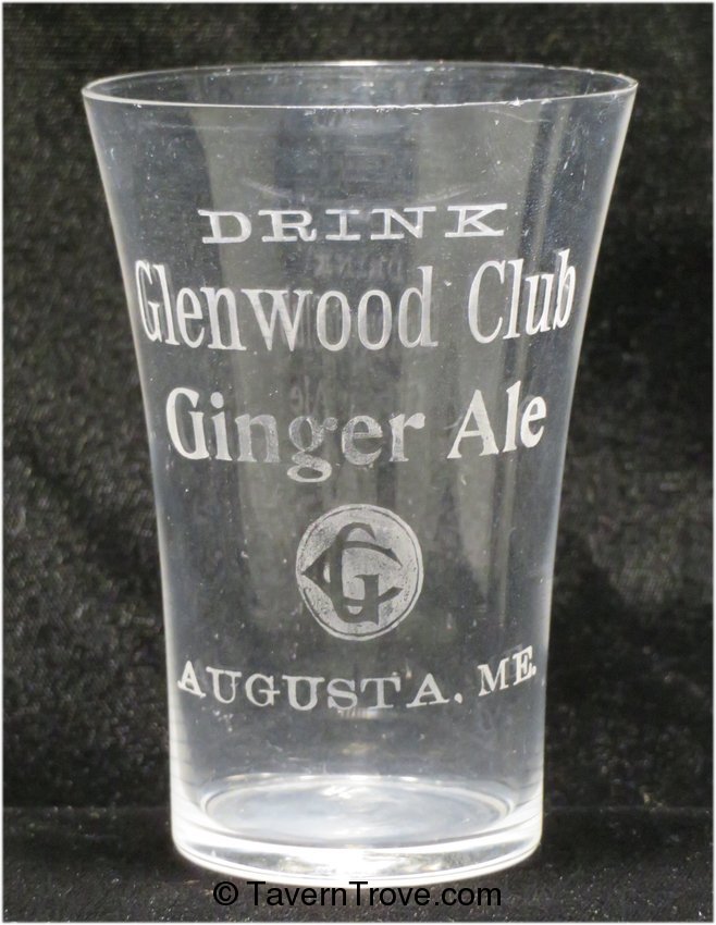 Glenwood Club Ginger Ale Augusta, Maine