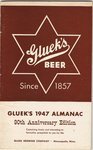 Gluek Beer 1947 Almanac