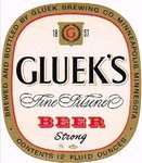 Gluek Beer