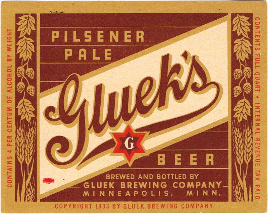 Gluek's Beer