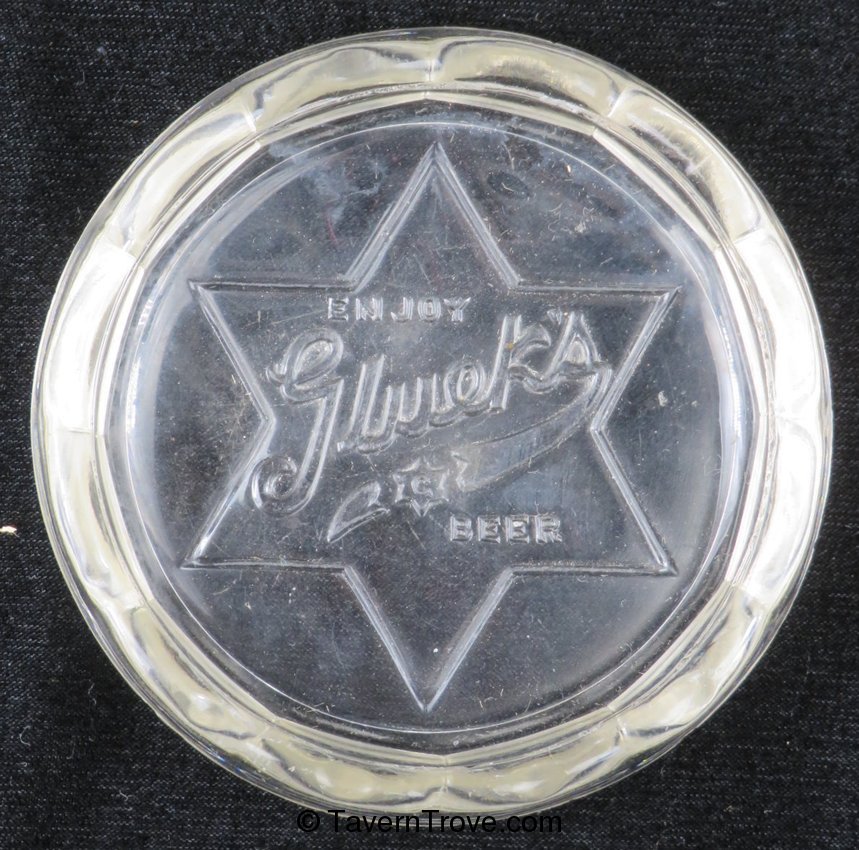 Gluek's Beer Glass Coaster