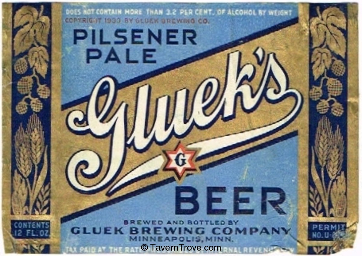 Gluek's Beer