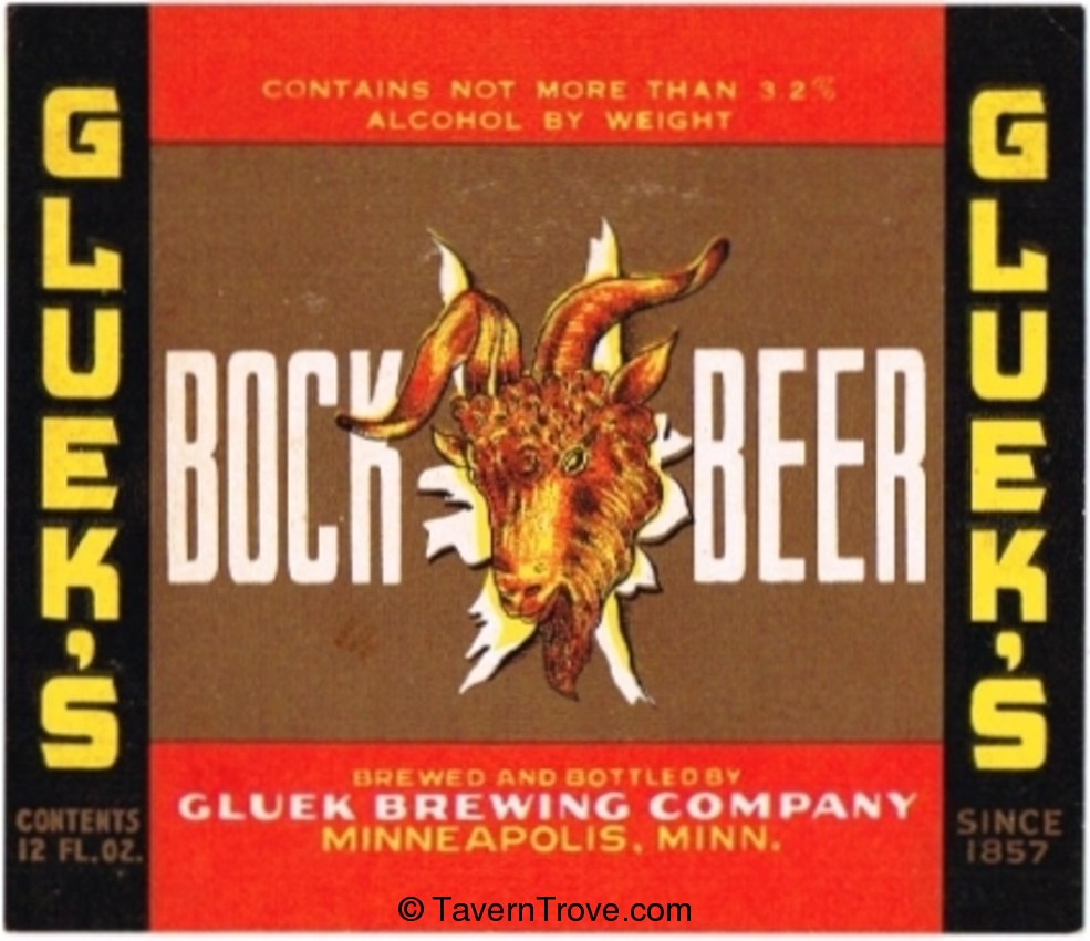 Gluek's Bock Beer