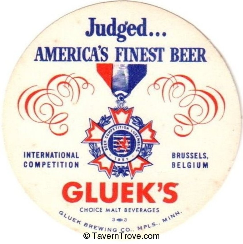 Gluek's Choice Malt Beverages