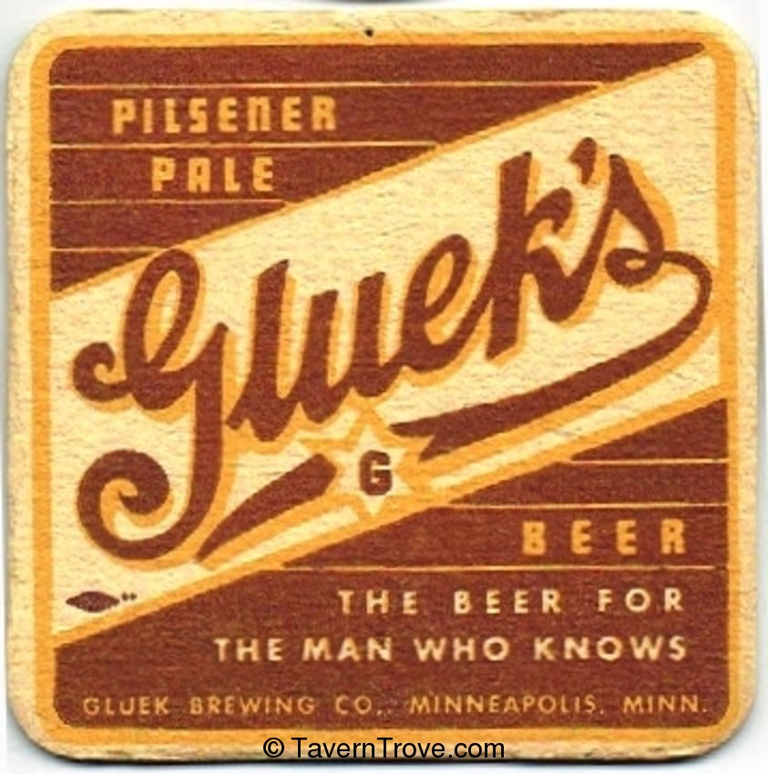 Gluek's Pilsener  Pale Beer