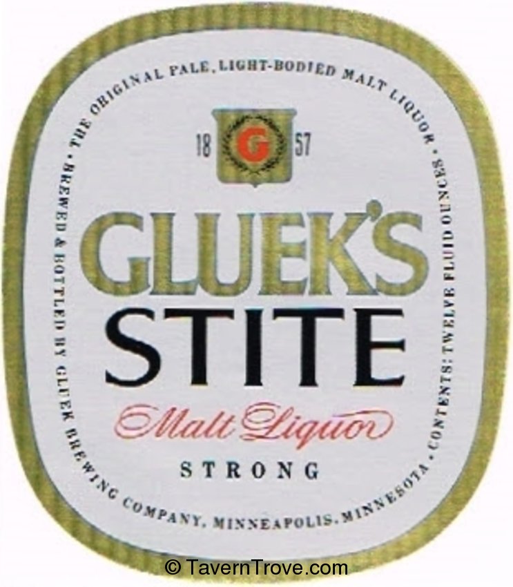 Gluek's Stite Malt Liquor