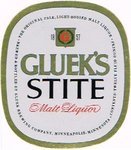 Gluek's Stite Malt Liquor