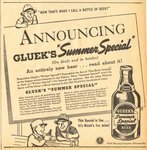 Gluek's Summer Special Beer