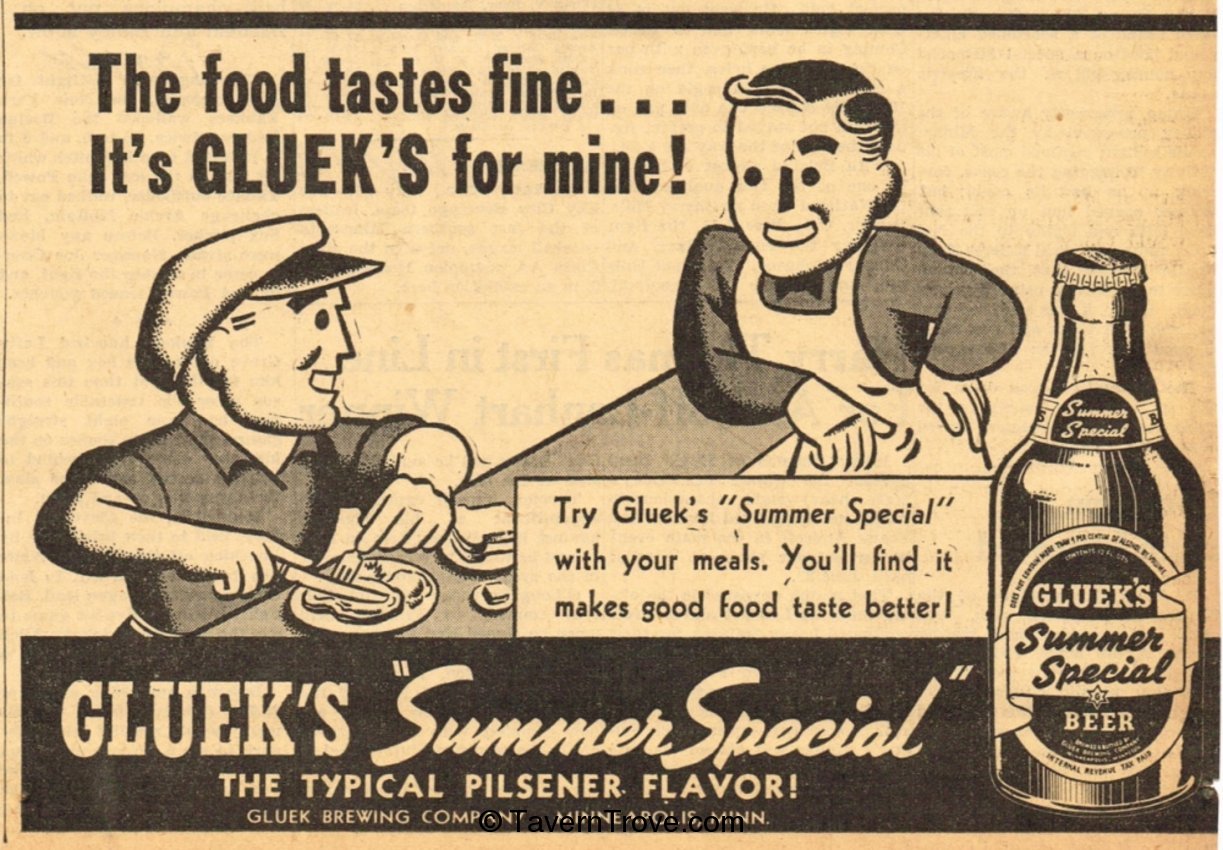 Gluek's Winter Special Beer