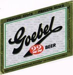 Goebel 22 Beer