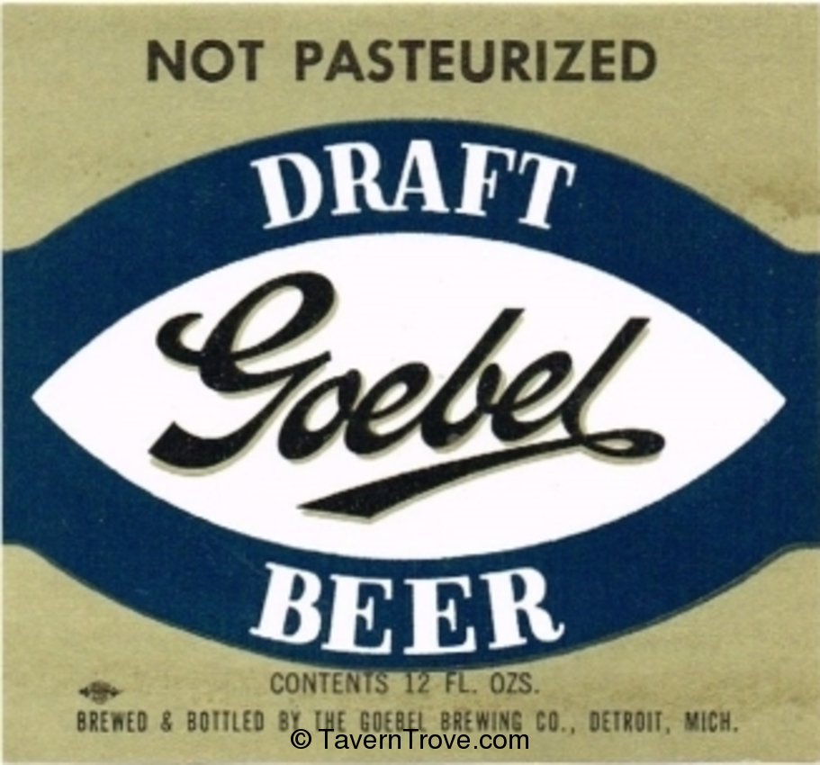 Goebel Draft Beer