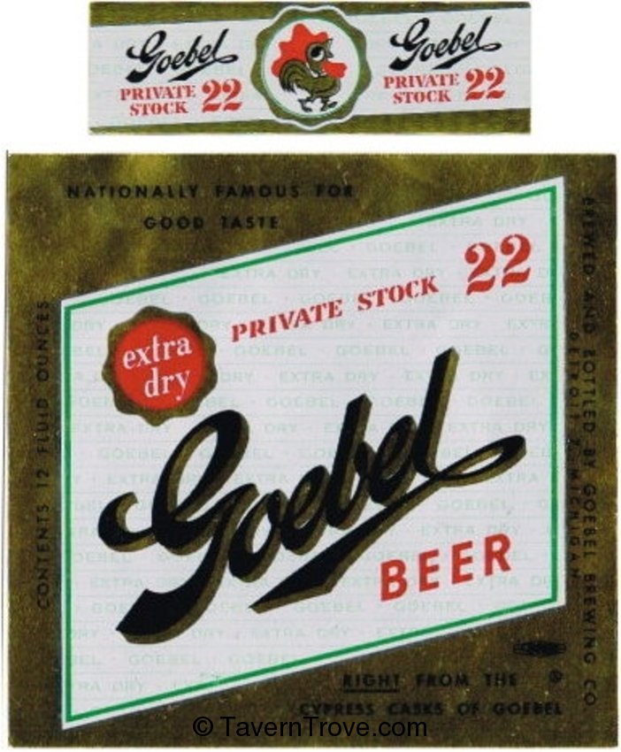 Goebel Private Stock 22 Beer