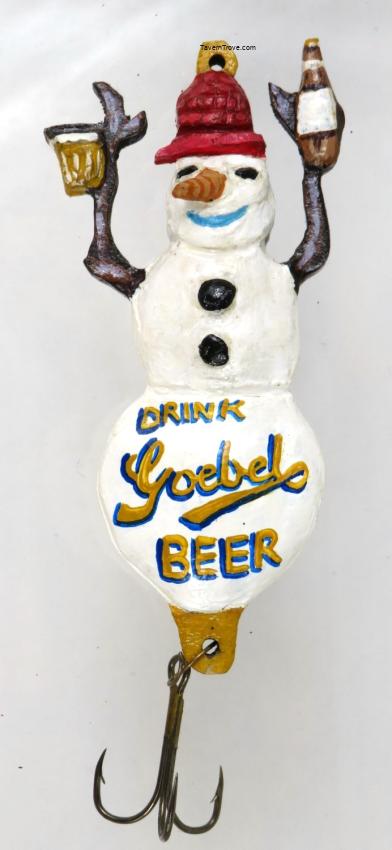 Goebel Beer Celebrating Snowman