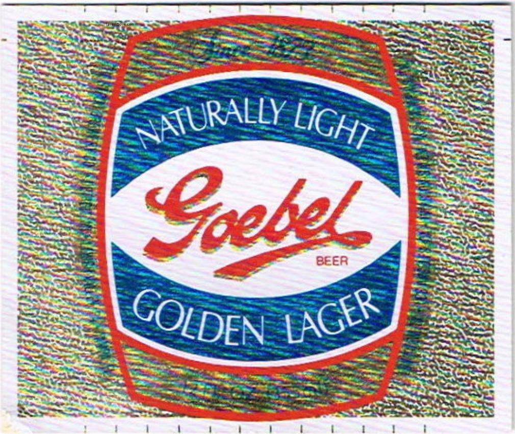 Goebel Golden Lager Beer