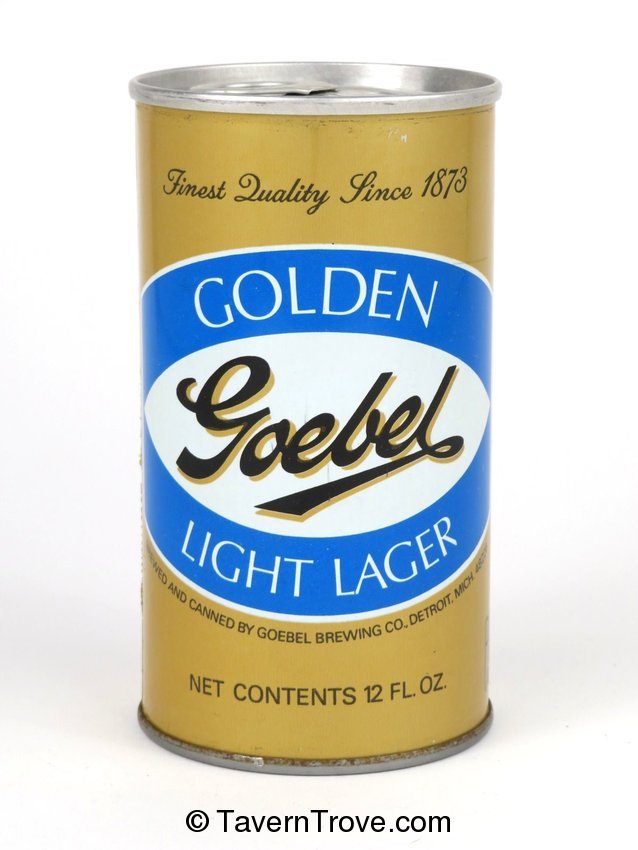 Goebel Golden Light Lager Beer