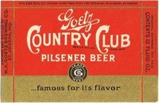 Goetz Country Club Beer 
