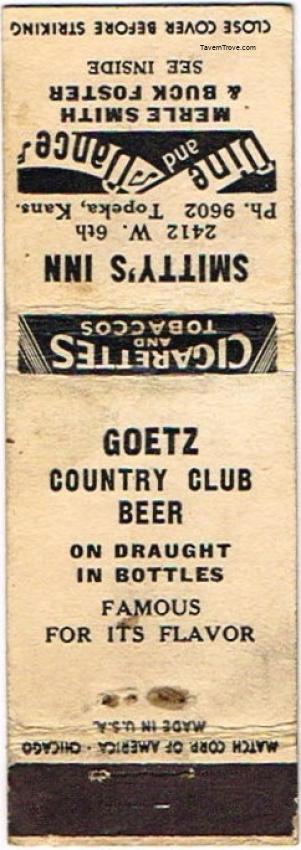 Goetz Country Club Beer