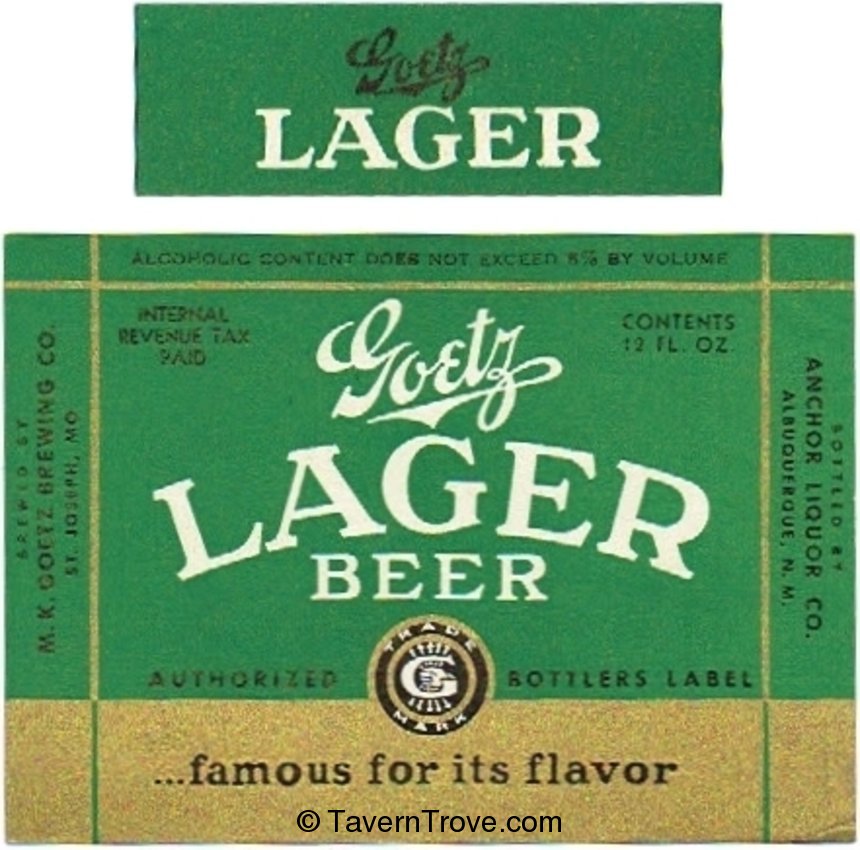 Goetz Lager Beer 