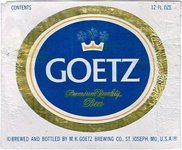 Goetz Premium Quality Beer