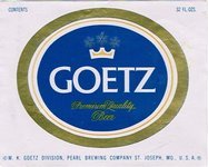 Goetz Premium Quality Beer