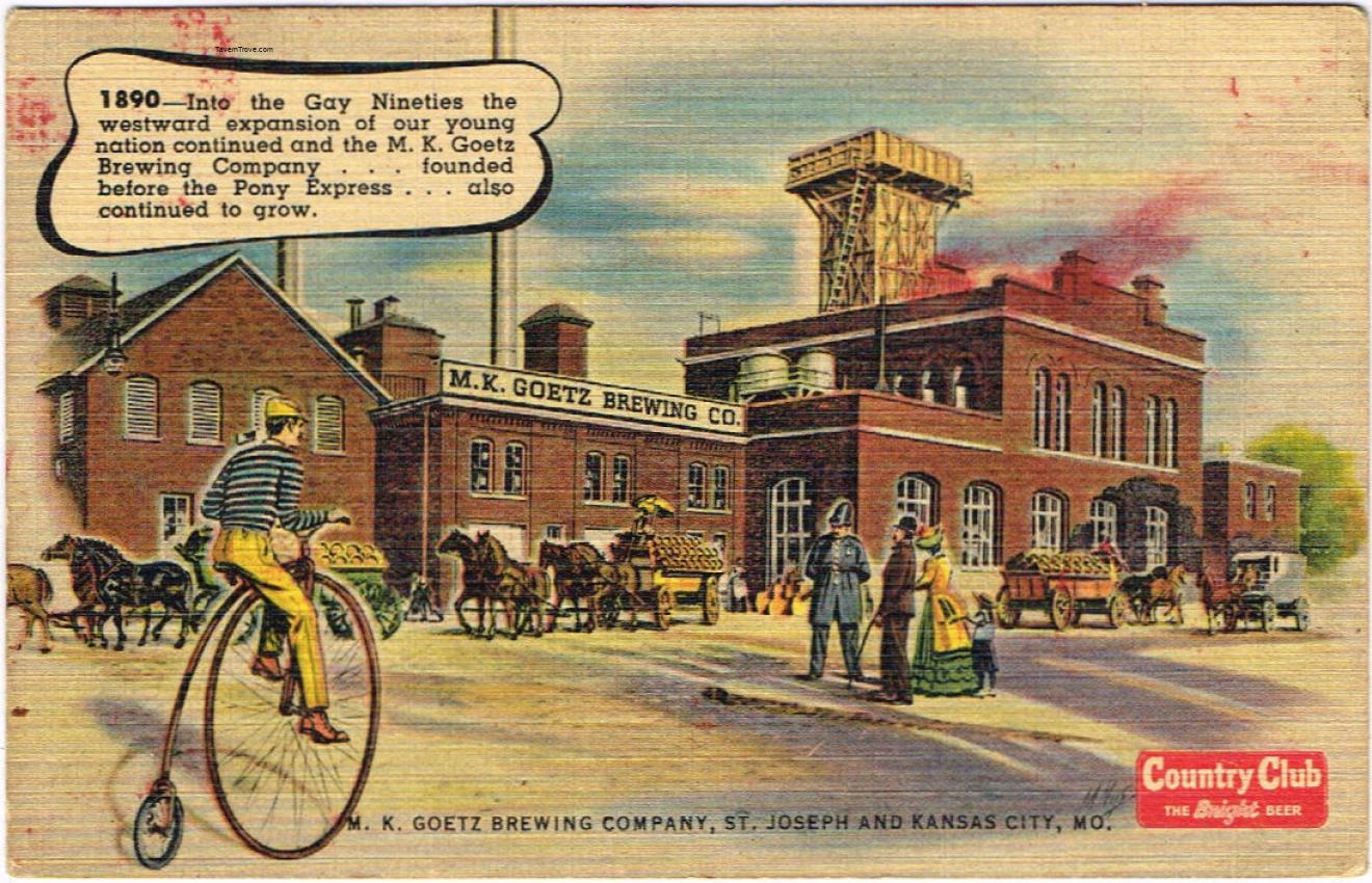 Goetz Brewery Factory Scene 1890