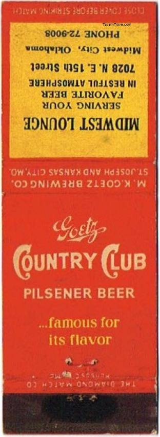 Goetz Country Club Beer