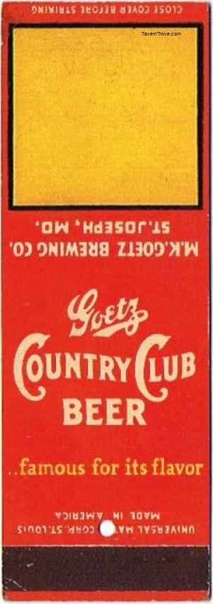Goetz Country Club Beer
