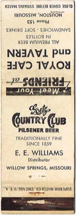 Goetz Country Club Beer