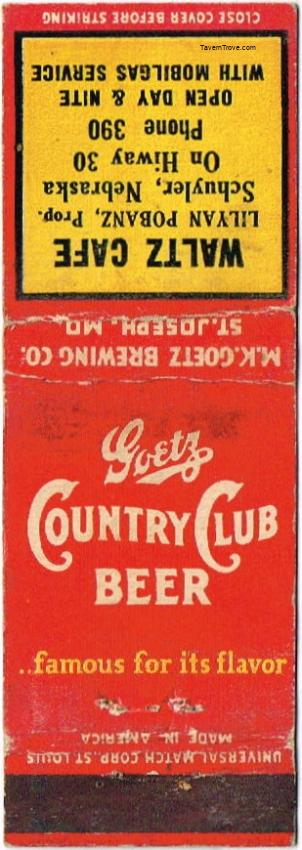 Goetz Country Club Beer