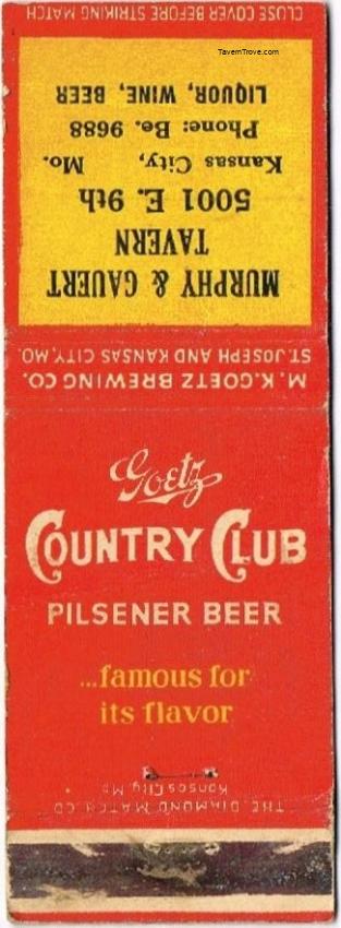 Goetz Country Club Beer