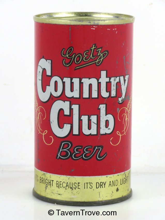 Goetz Country Club Beer