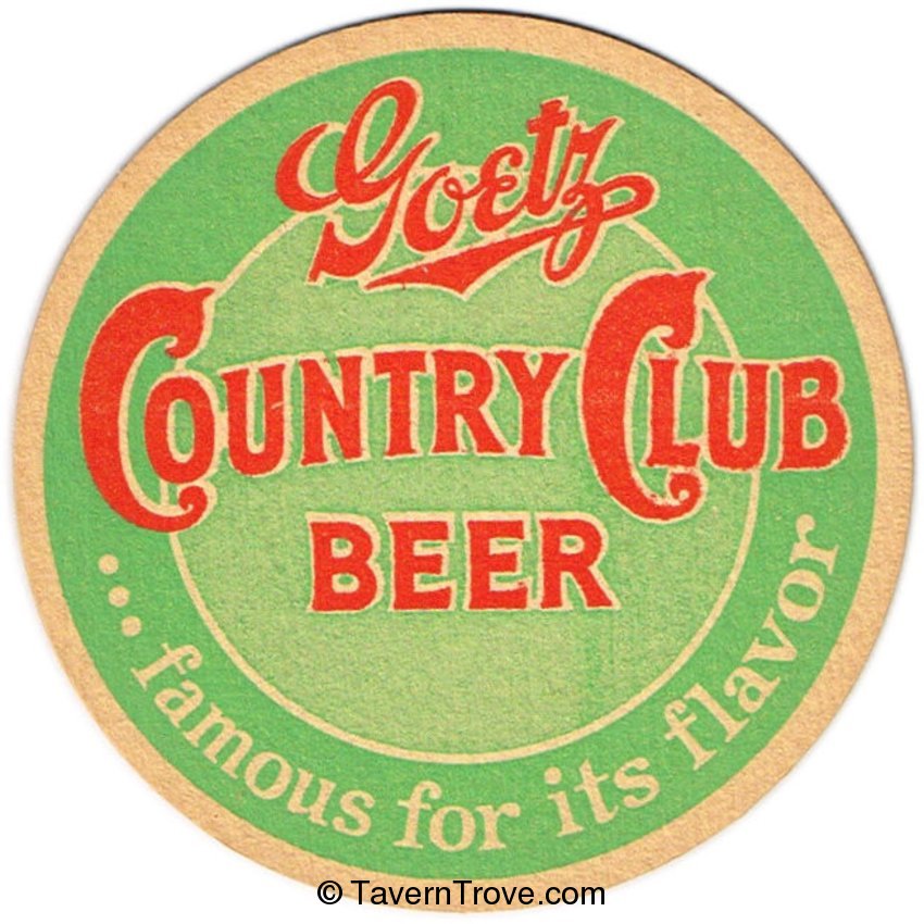 Goetz Country Club Beer