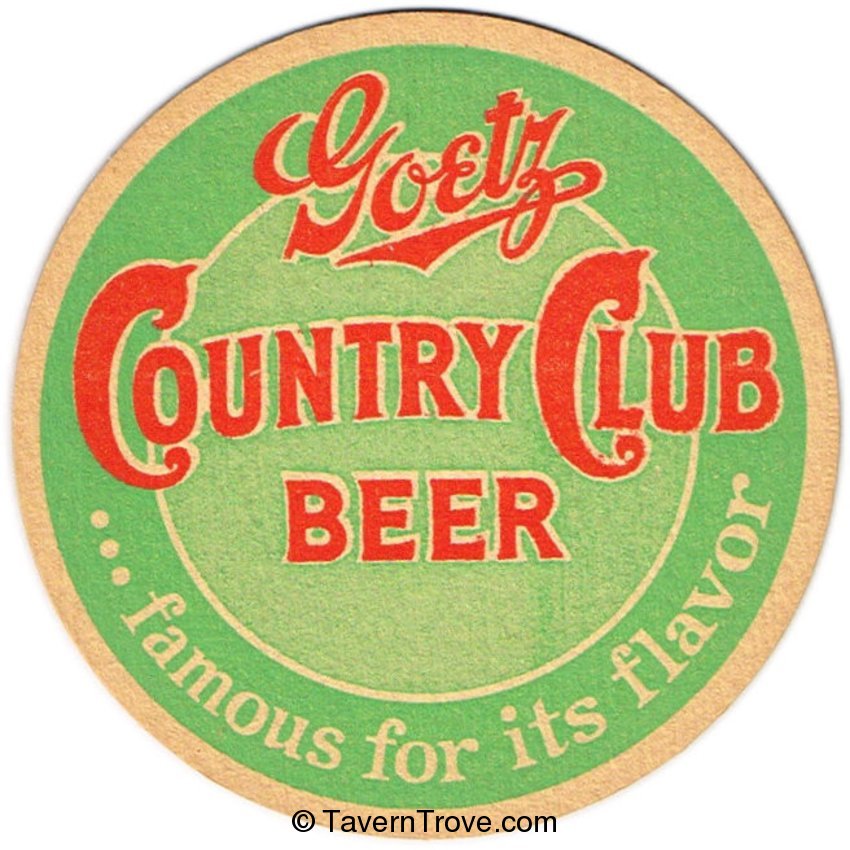 Goetz Country Club Beer