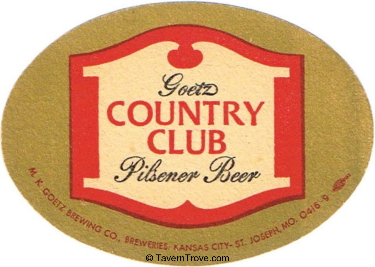 Goetz Country Club Beer