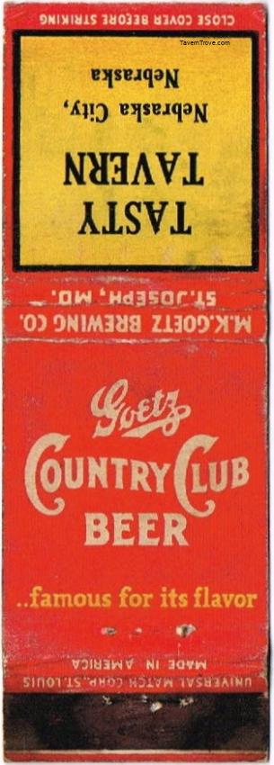 Goetz Country Club Beer