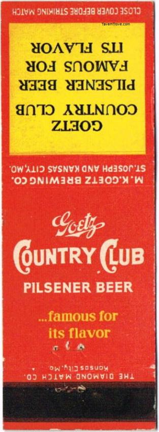 Goetz Country Club Beer