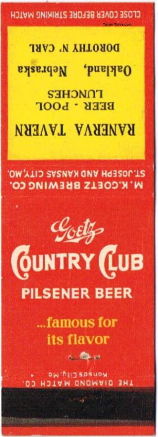 Goetz Country Club Beer