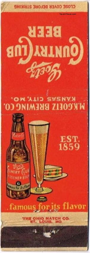 Goetz Country Club Beer