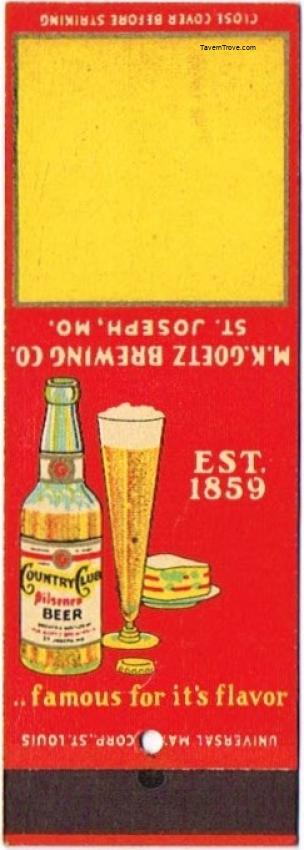 Goetz Country Club Beer