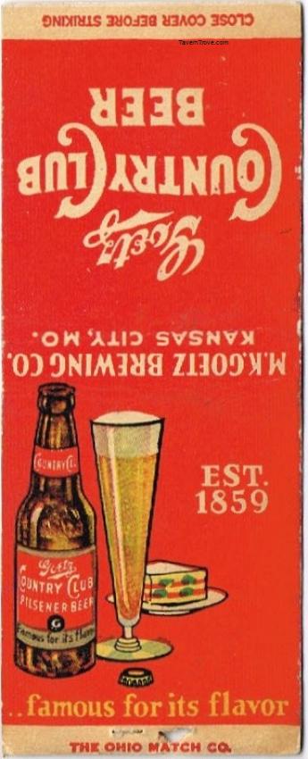 Goetz Country Club Beer Dupe