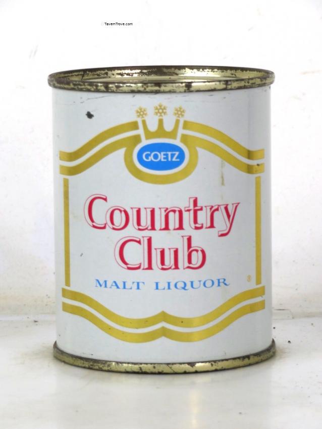 Goetz Country Club Malt Liquor