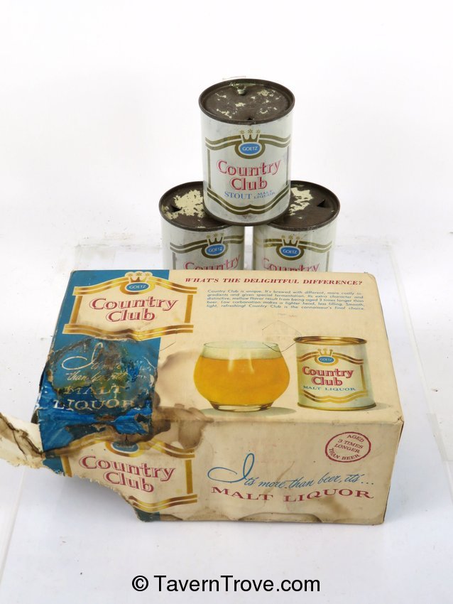 Goetz Country Club Malt Liquor Six Pack