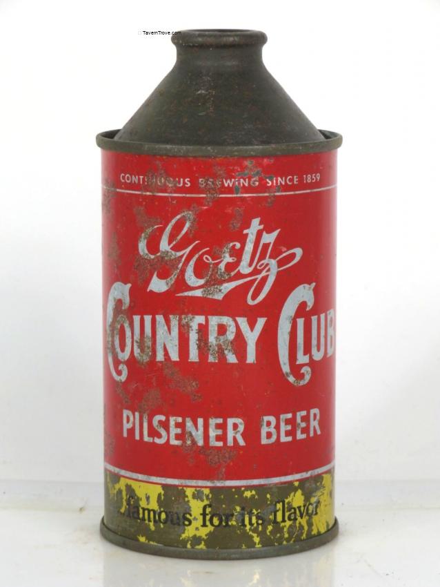 Goetz Country Club Pilsner Beer