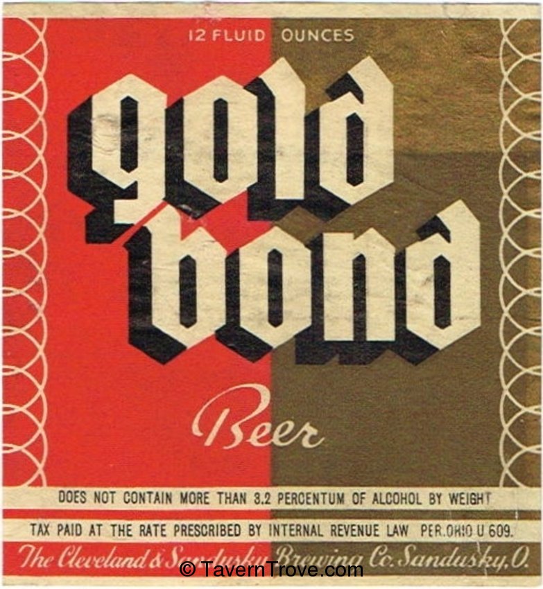 Gold Bond Beer