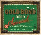 Gold Bond Special Beer